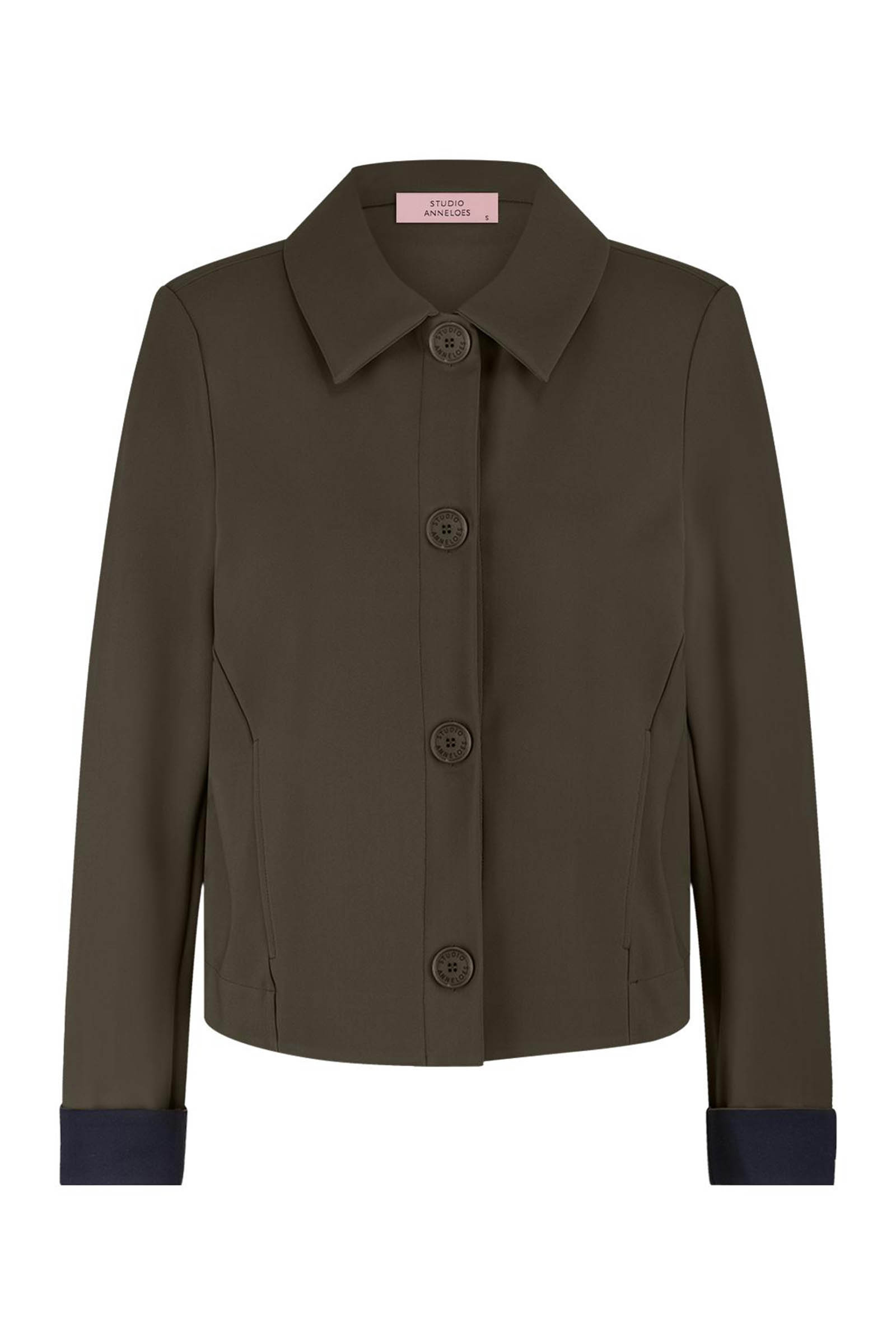 Dames blazer groen