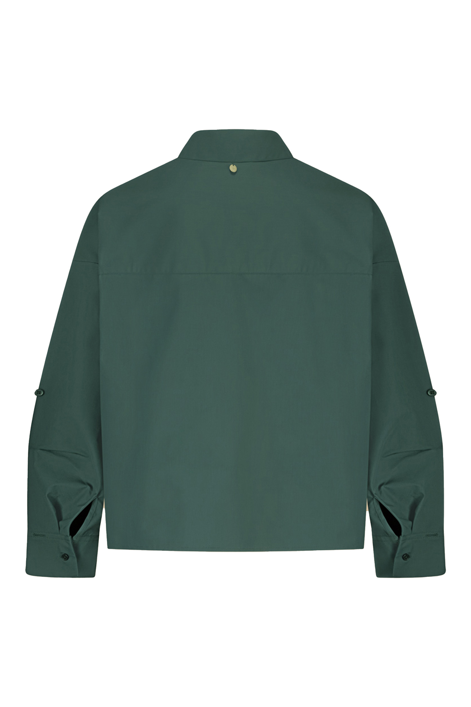Dames blouse lange mouw groen