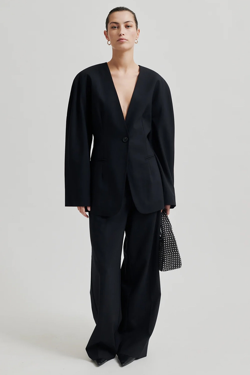 Dames broek zwart