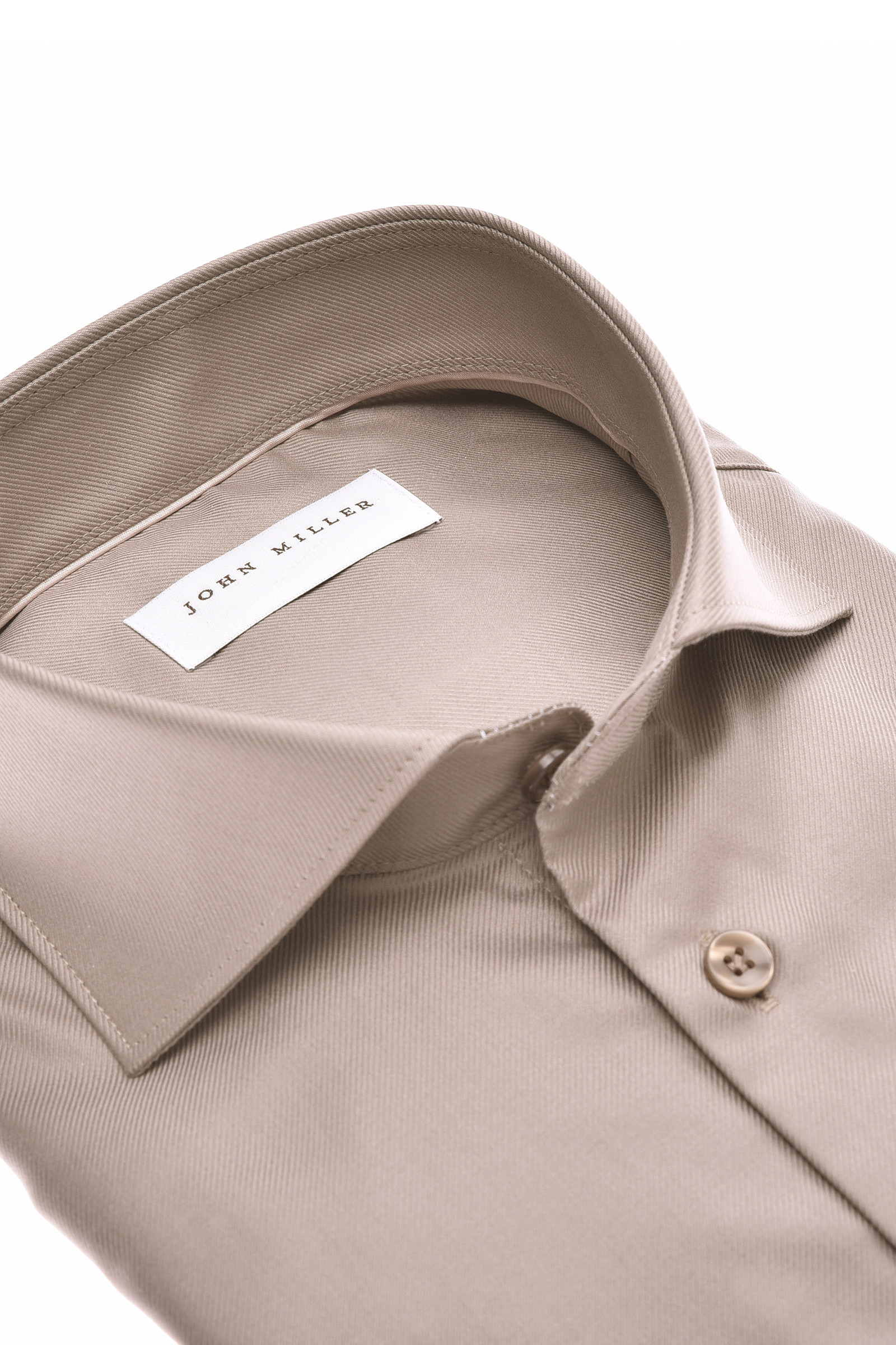 Heren overhemd lm dressual bruin