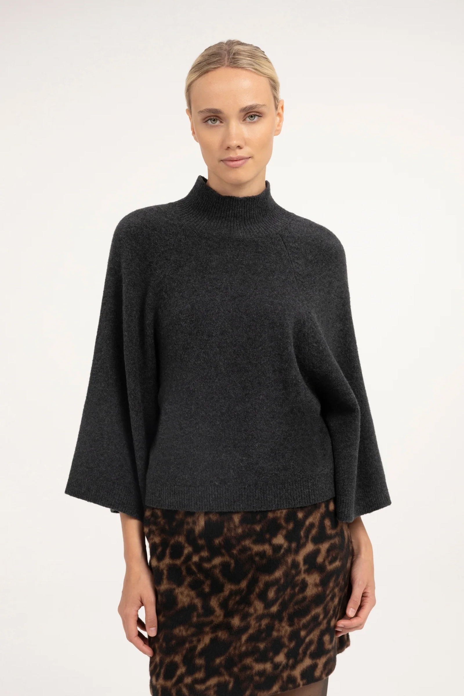 Dames sweater grijs
