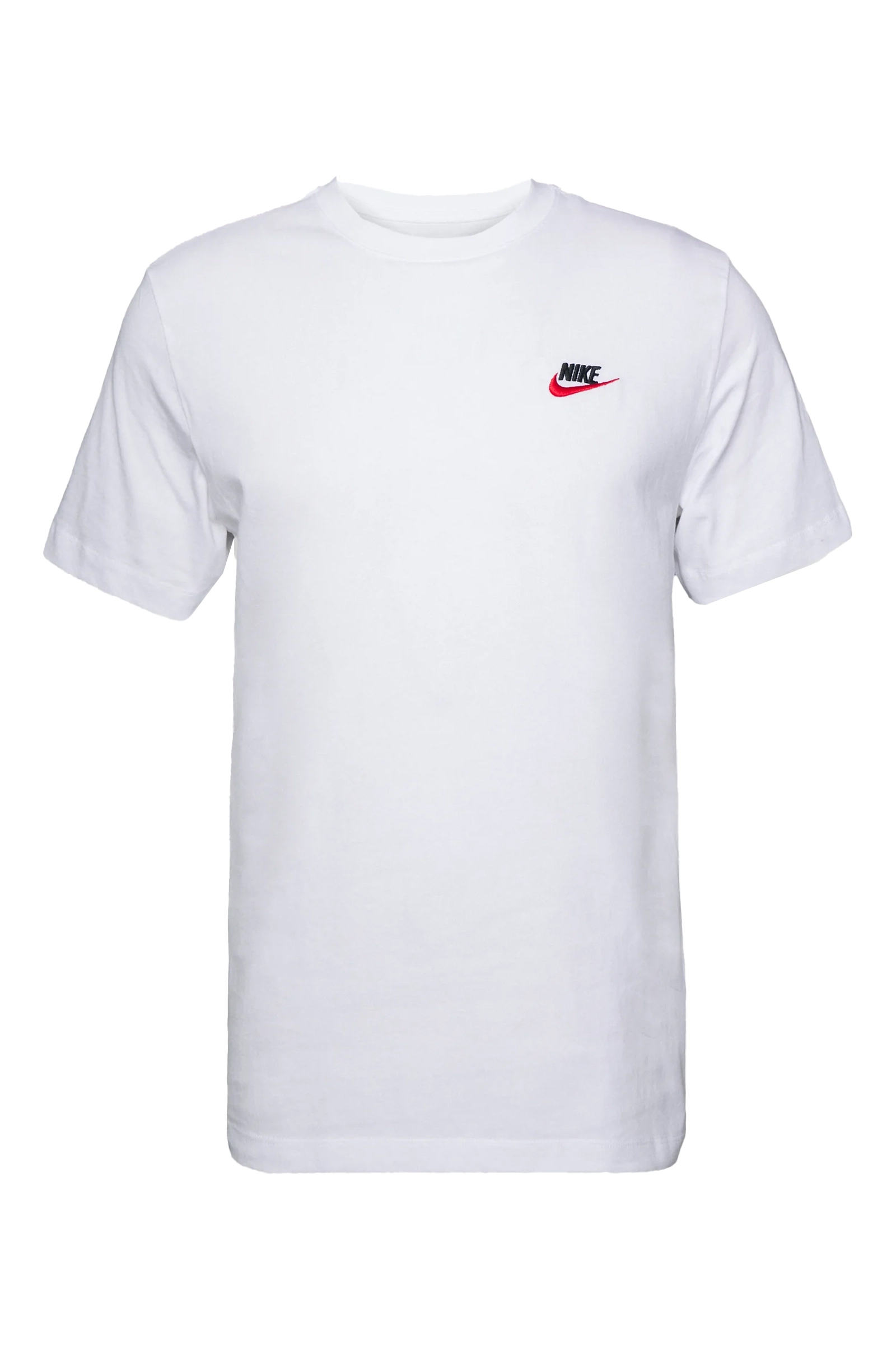 Casual heren t-shirt km wit