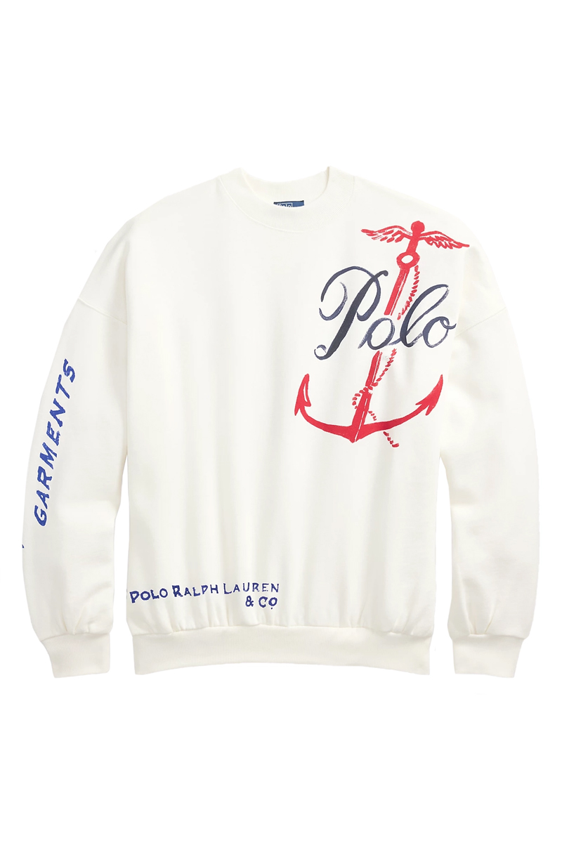 Polo Ralph Lauren nvl grphc cn Ecru-1 1