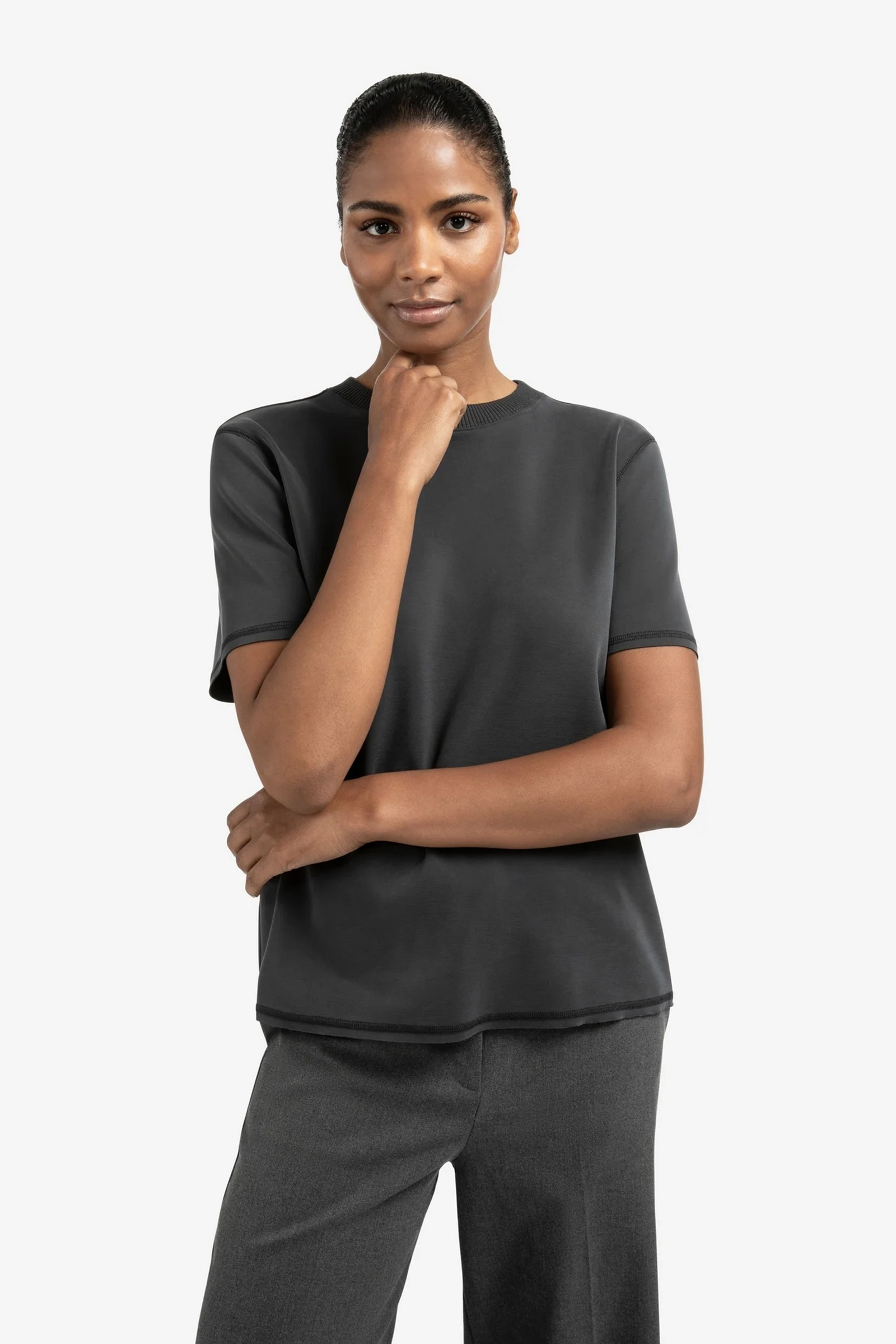Dames sweater zwart