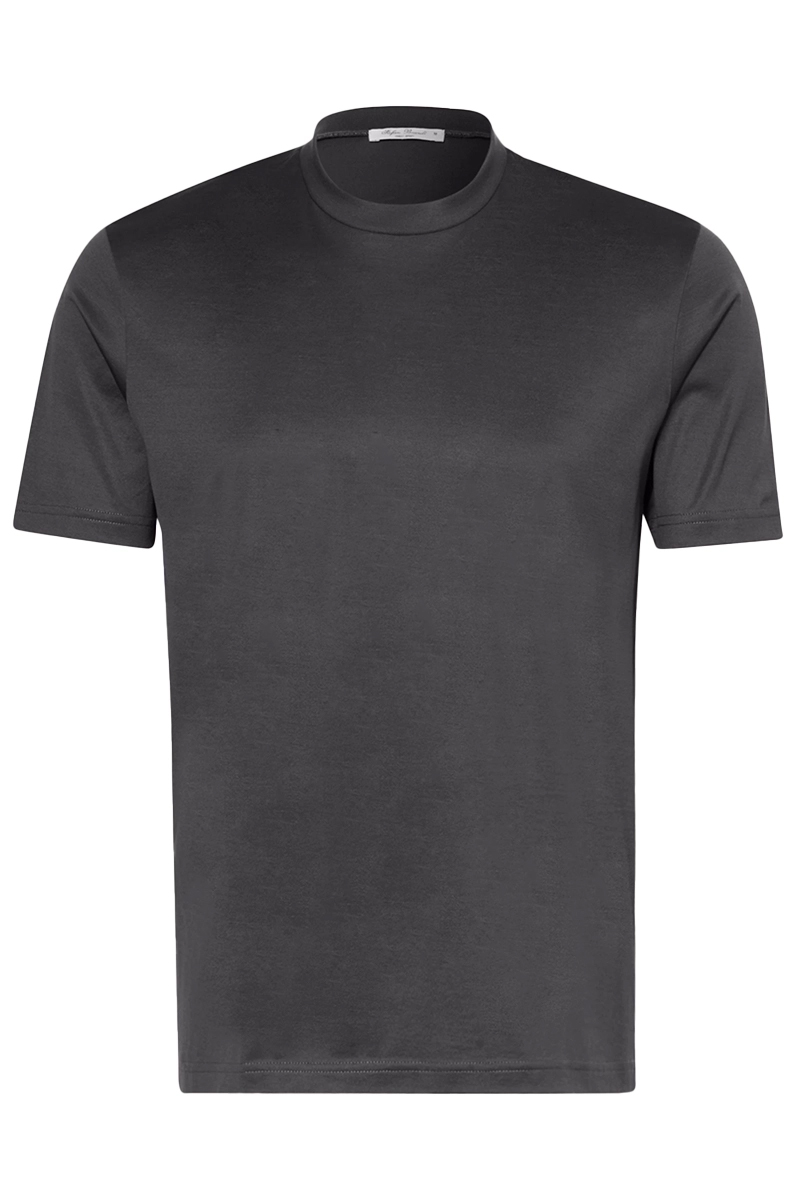 Heren t-shirt kortemouw grijs
