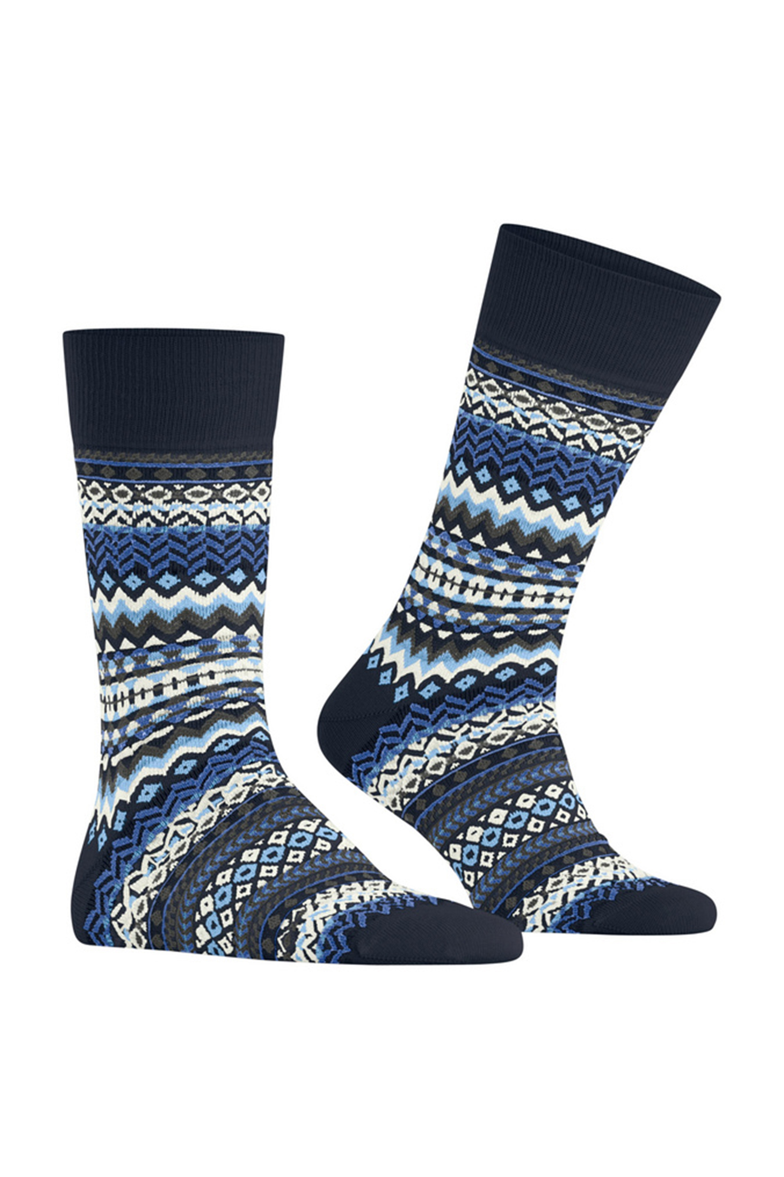 Heren sokken blauw