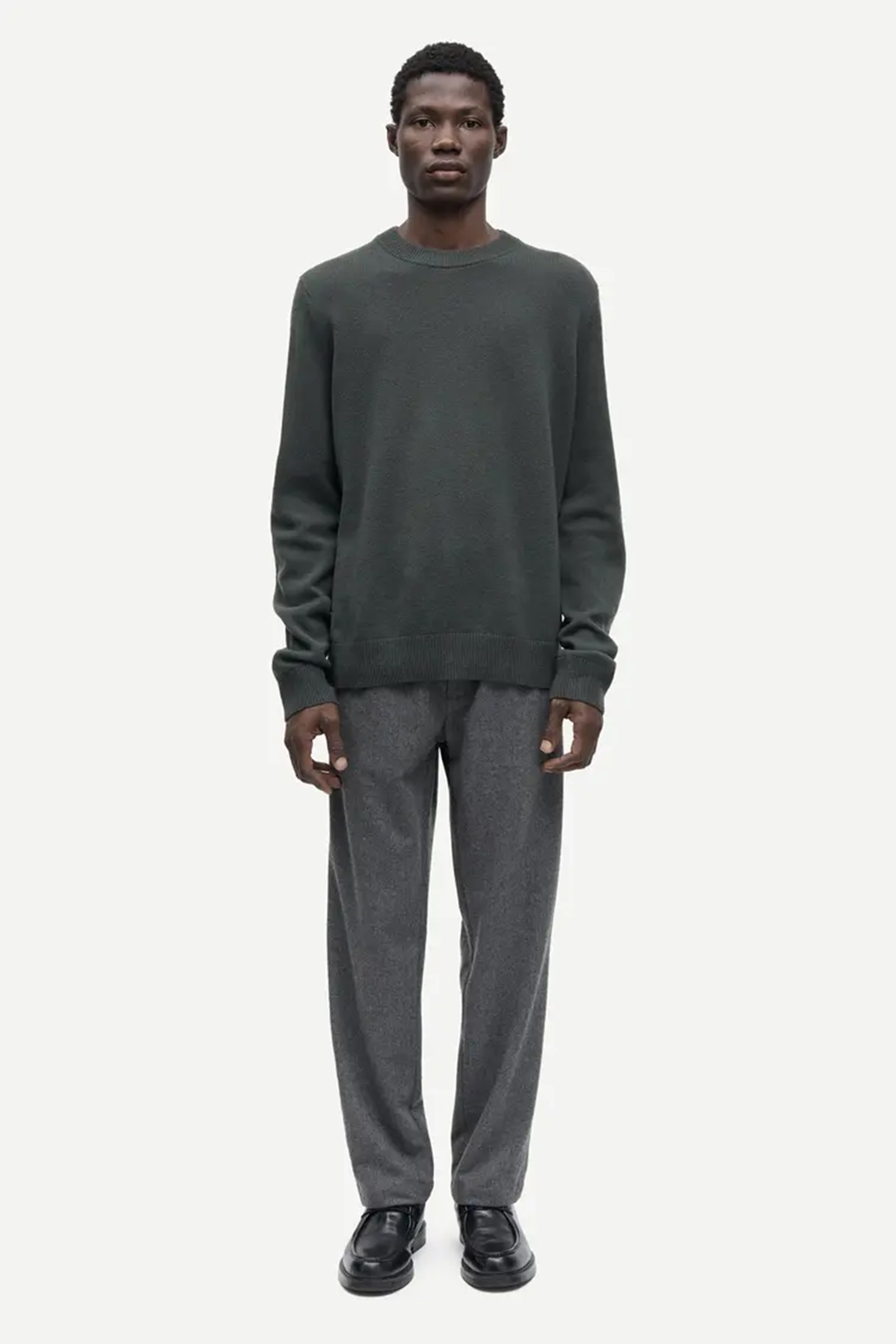Heren broek grijs