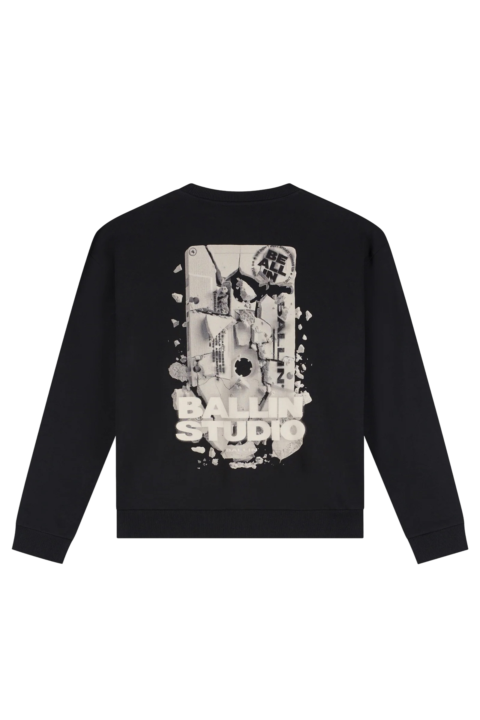 Jongens sweater zwart