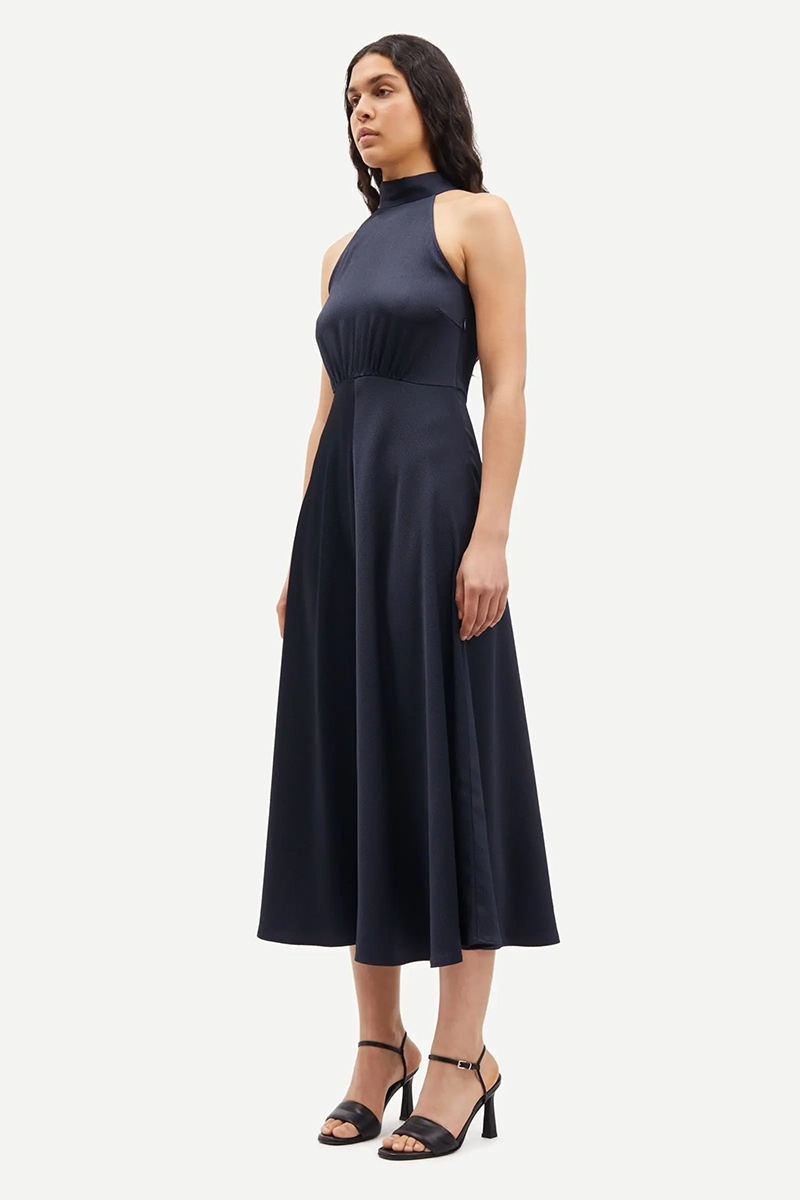 Dames jurk blauw