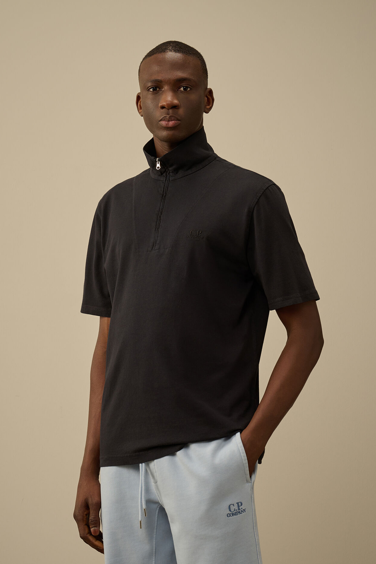 C.P. Company 1020 JERSEY Blauw-1 2