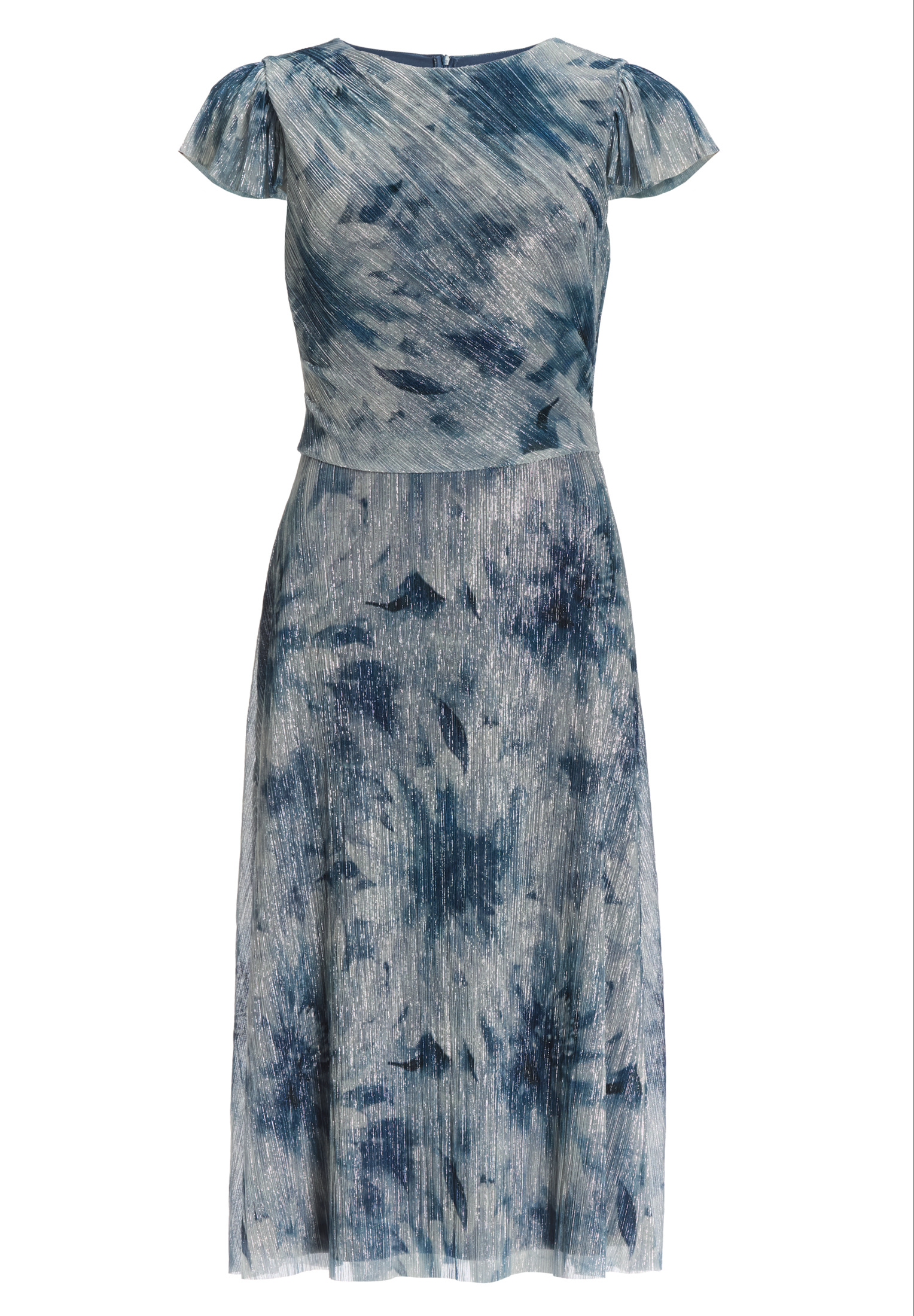 Dames jurk blauw