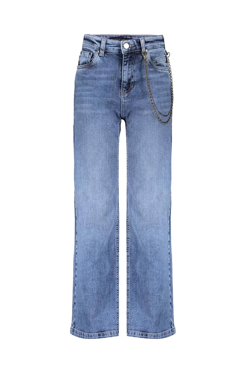 Frankie & Liberty Attitude wide leg Blauw-1 1