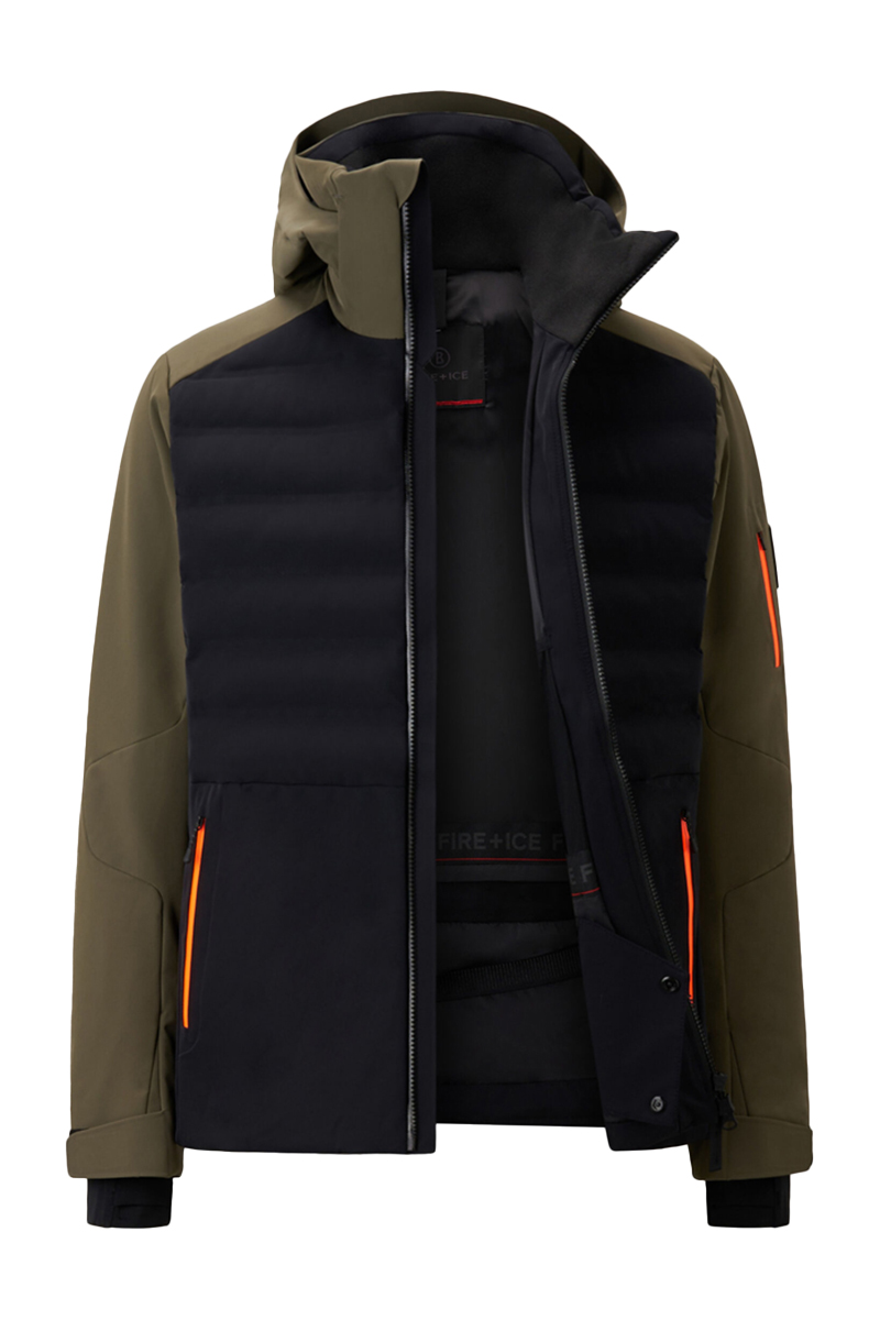 Wintersport heren jack zwart