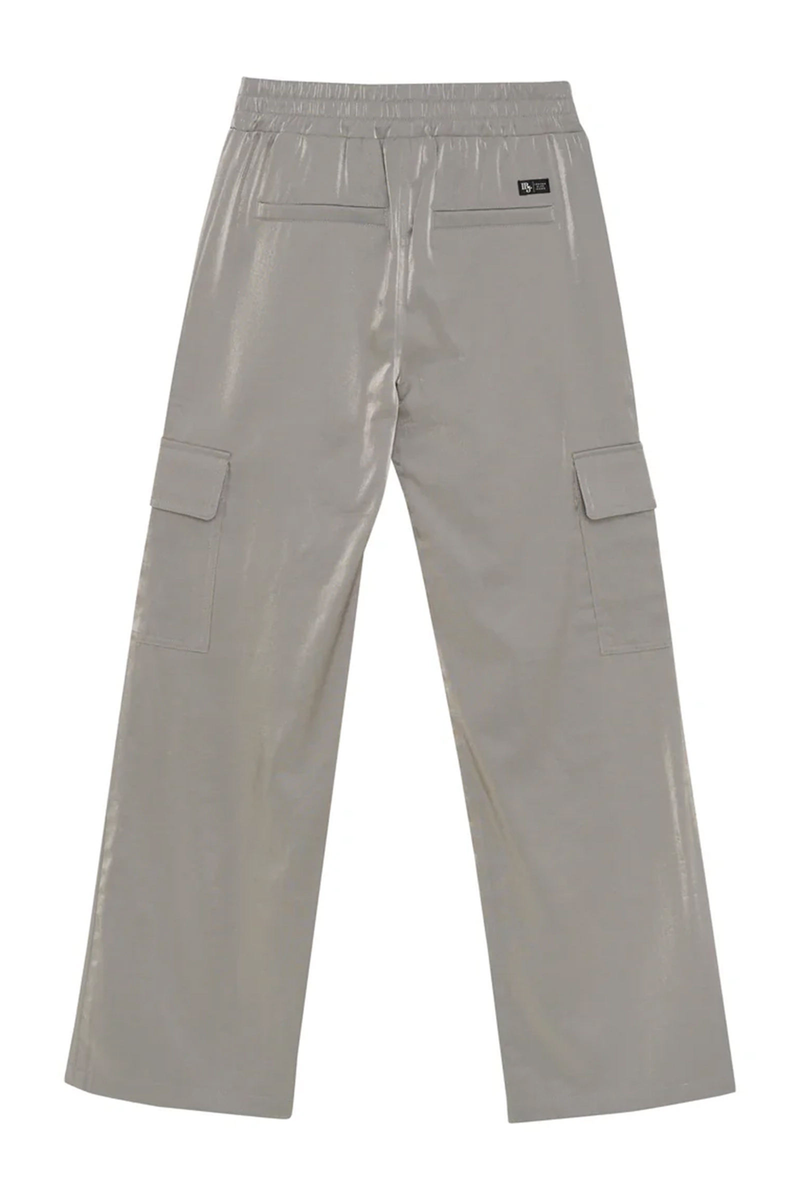Meisjes broek zilver