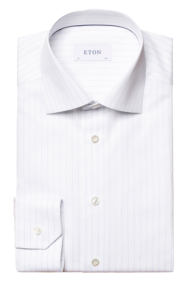 Eton Fine Piqué Wit-1 1