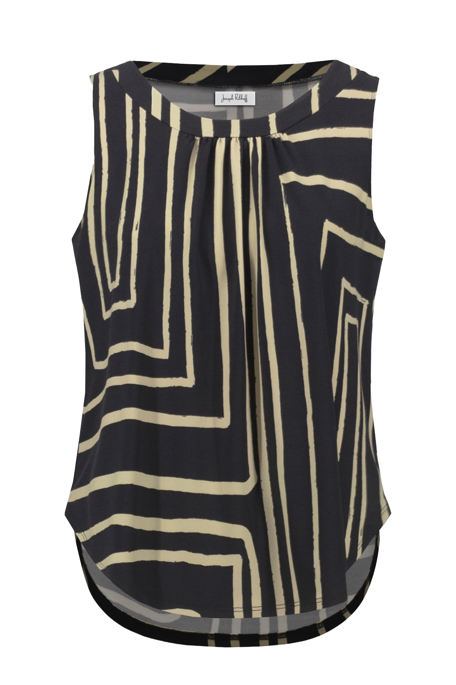 Joseph Ribkoff LDS Top Zwart-1 1