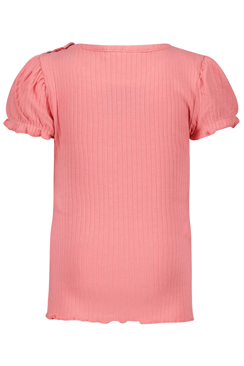 Meisjes t-shirt korte mouw rose