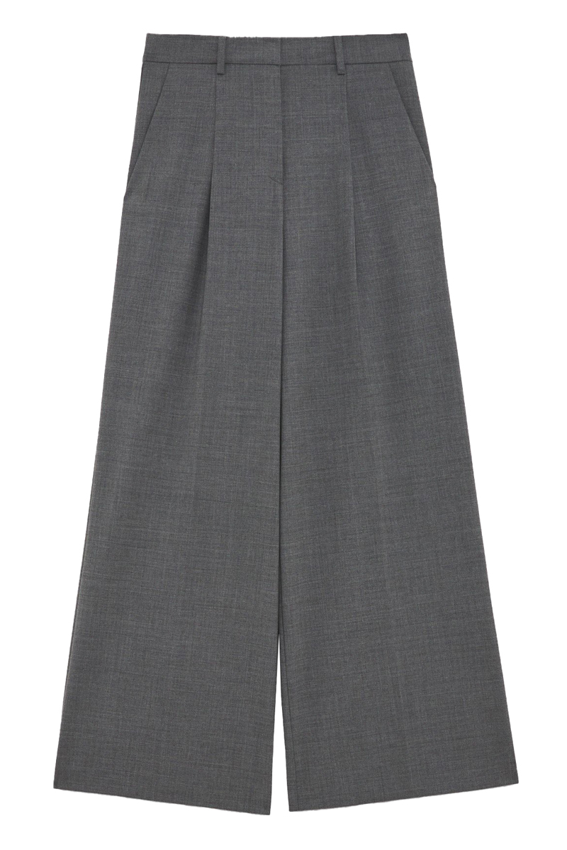 Dames broek grijs
