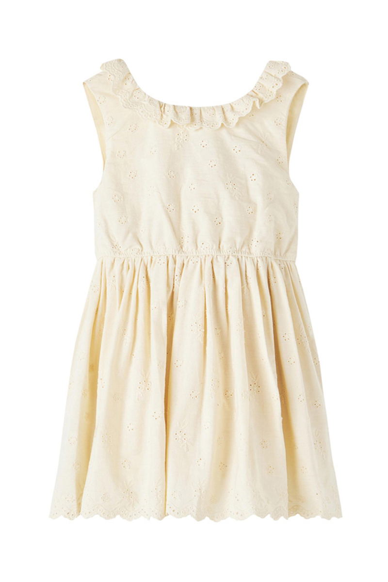 Name-It NMFHUMA SL DRESS LIL bruin/beige-2 1