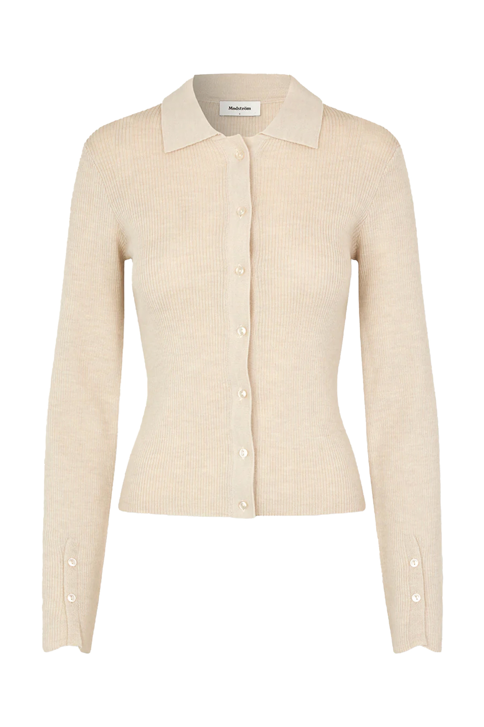 Dames vest bruin