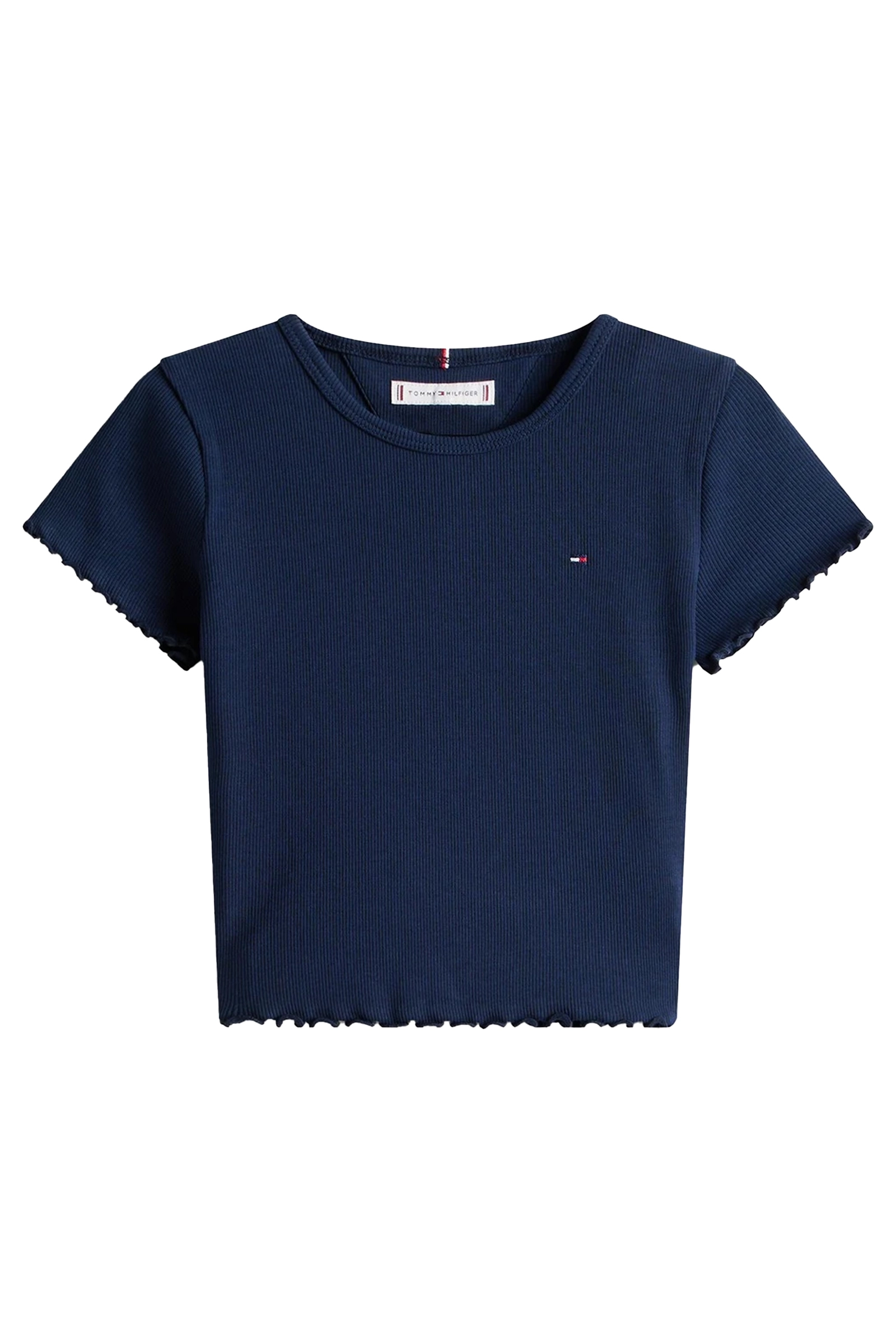 Meisjes t-shirt korte mouw blauw