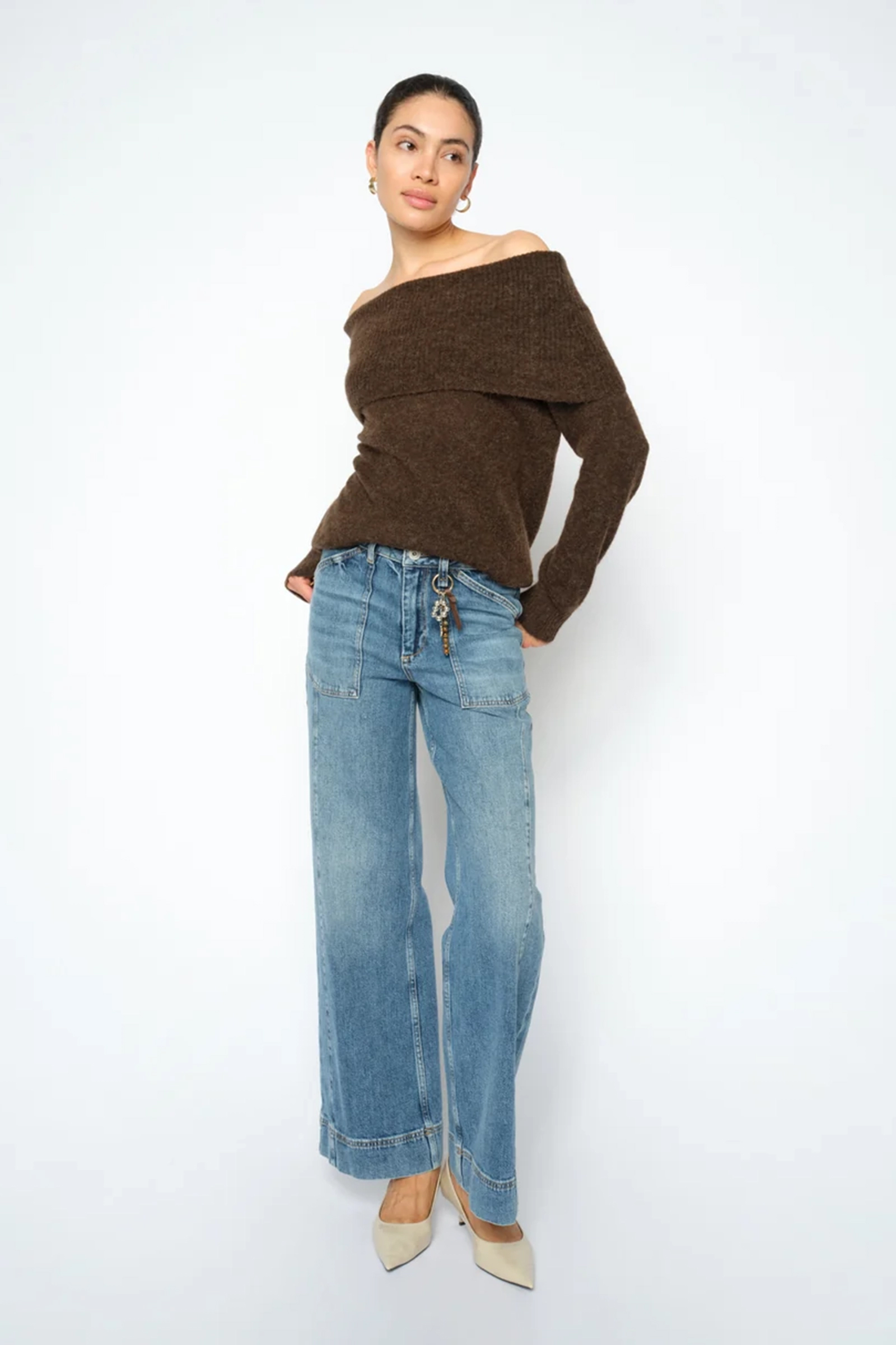 Dames jeans blauw