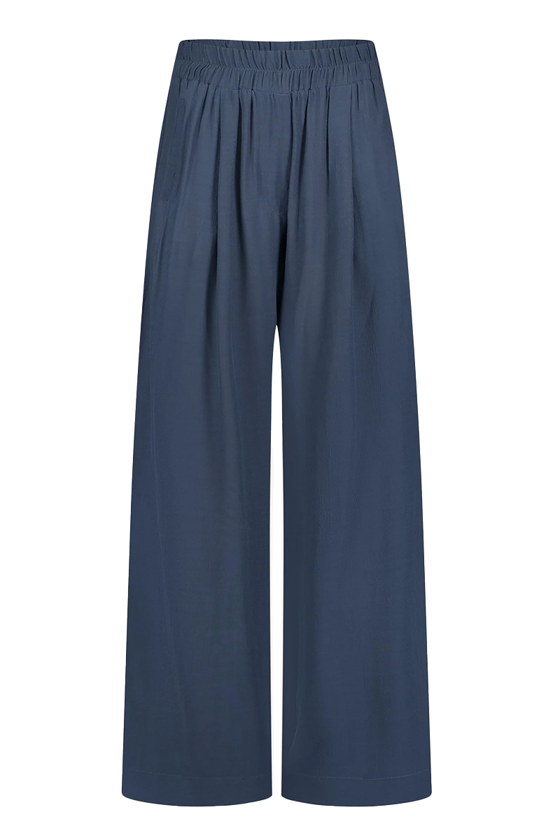 Dames broek blauw