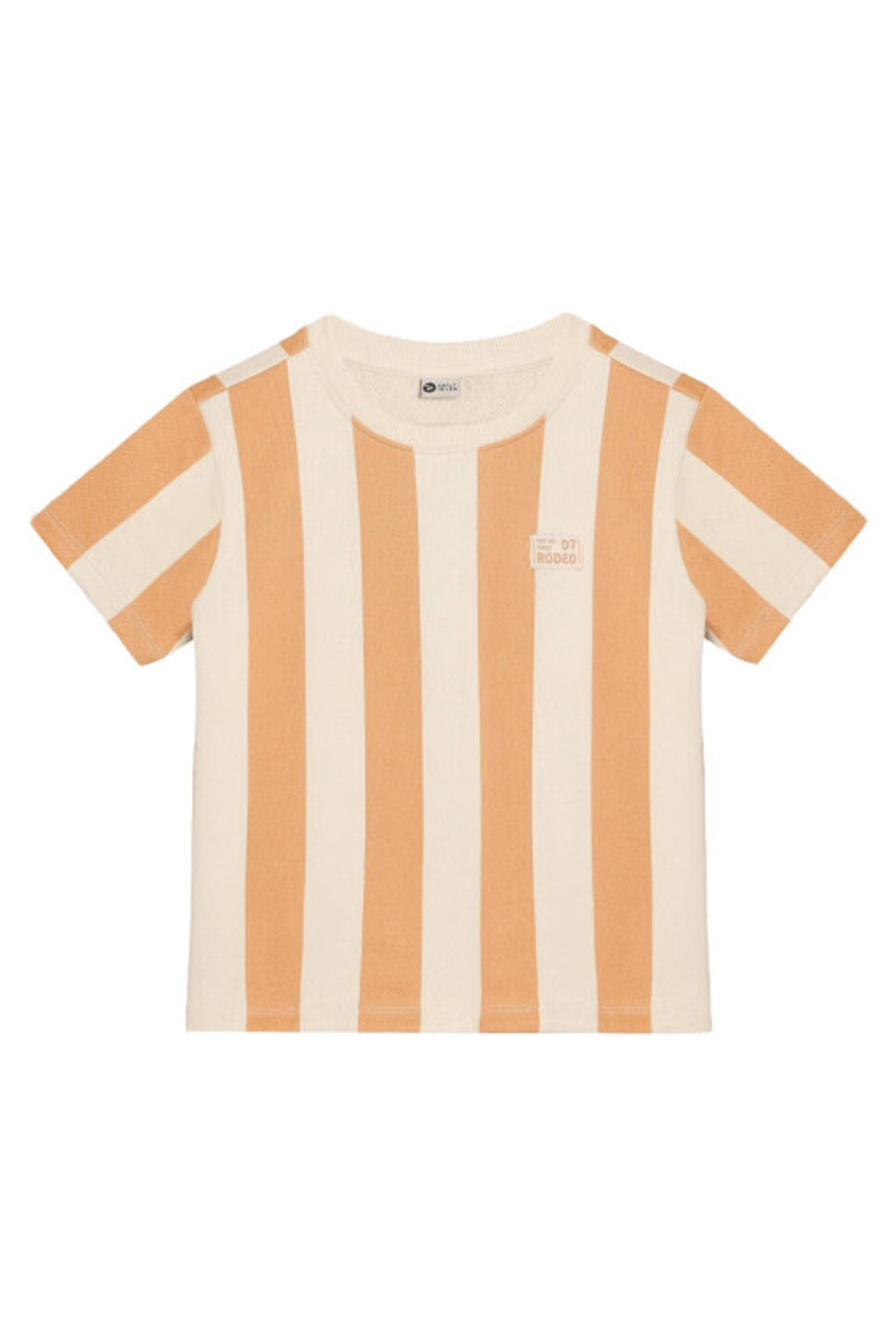 Jongens t-shirt korte mouw oranje