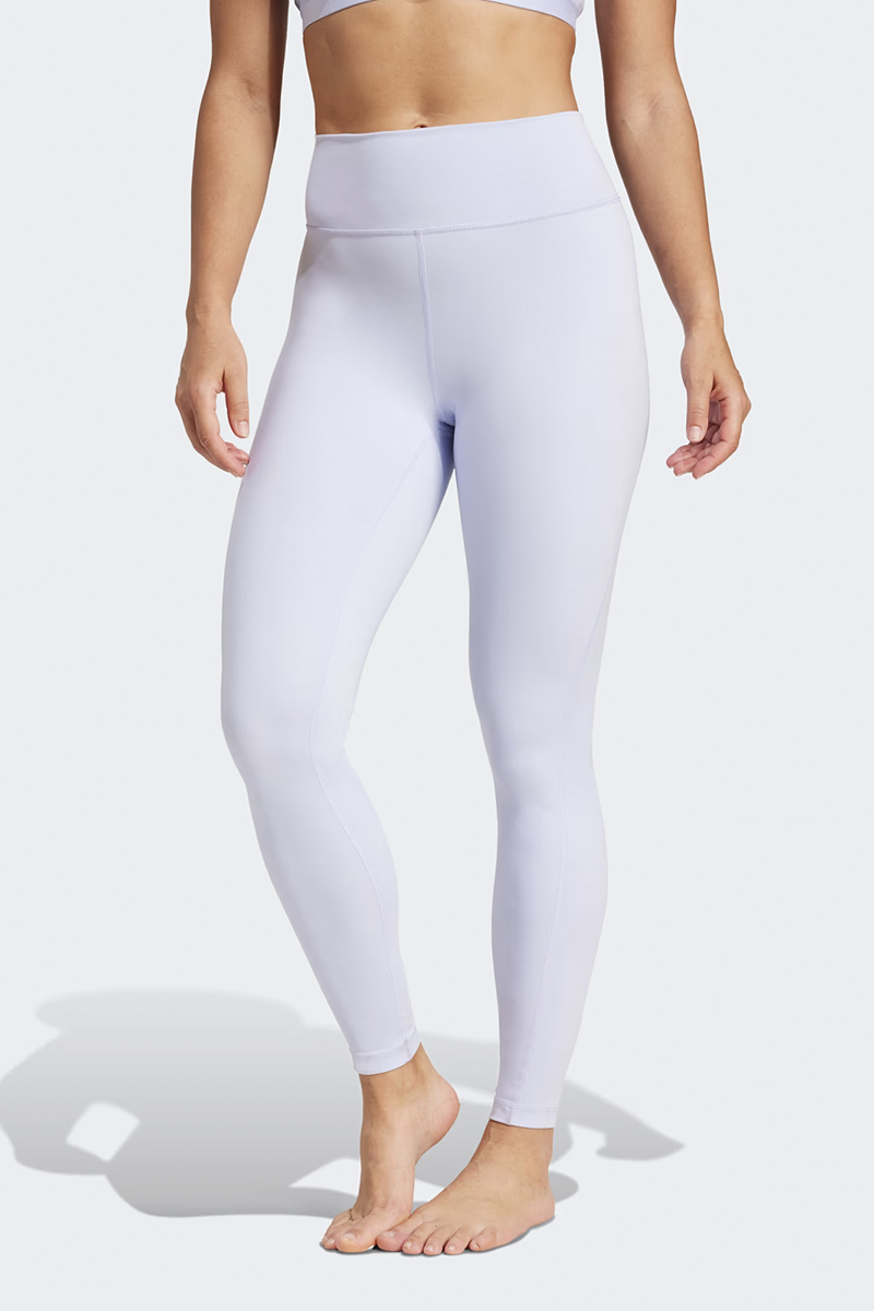 Fitness dames tight lang paars