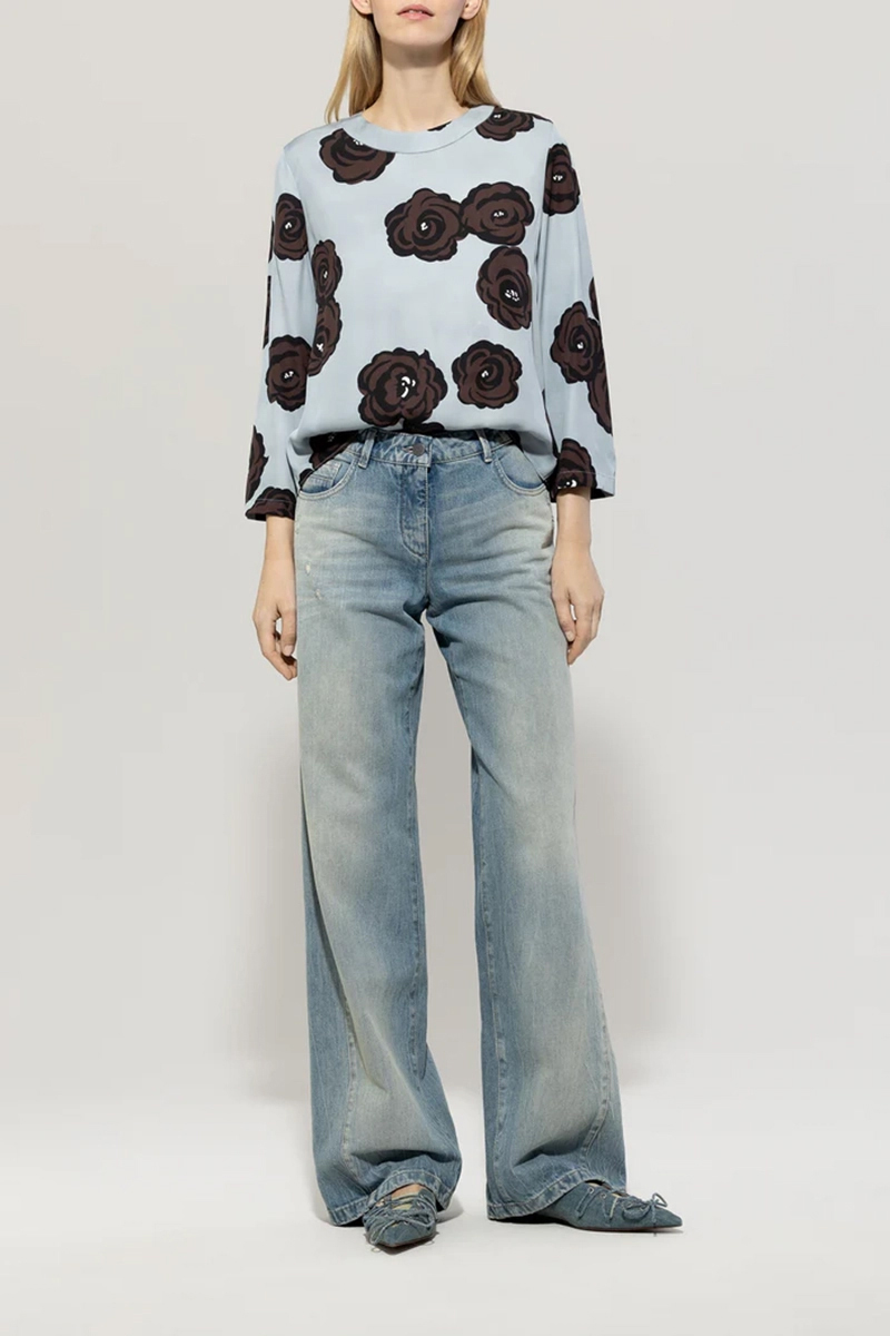 Dames blouse lange mouw diversen