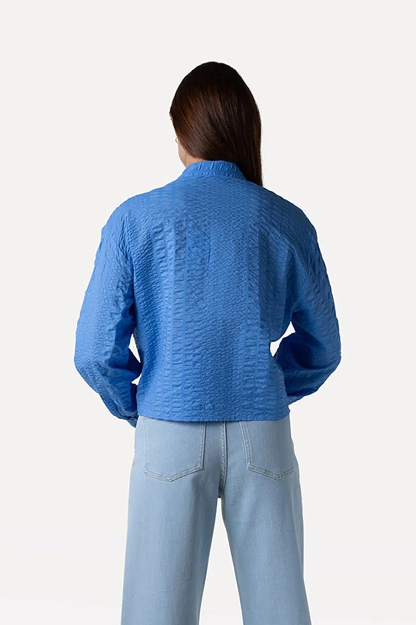 Another Label Mila shirt Blauw-1 3