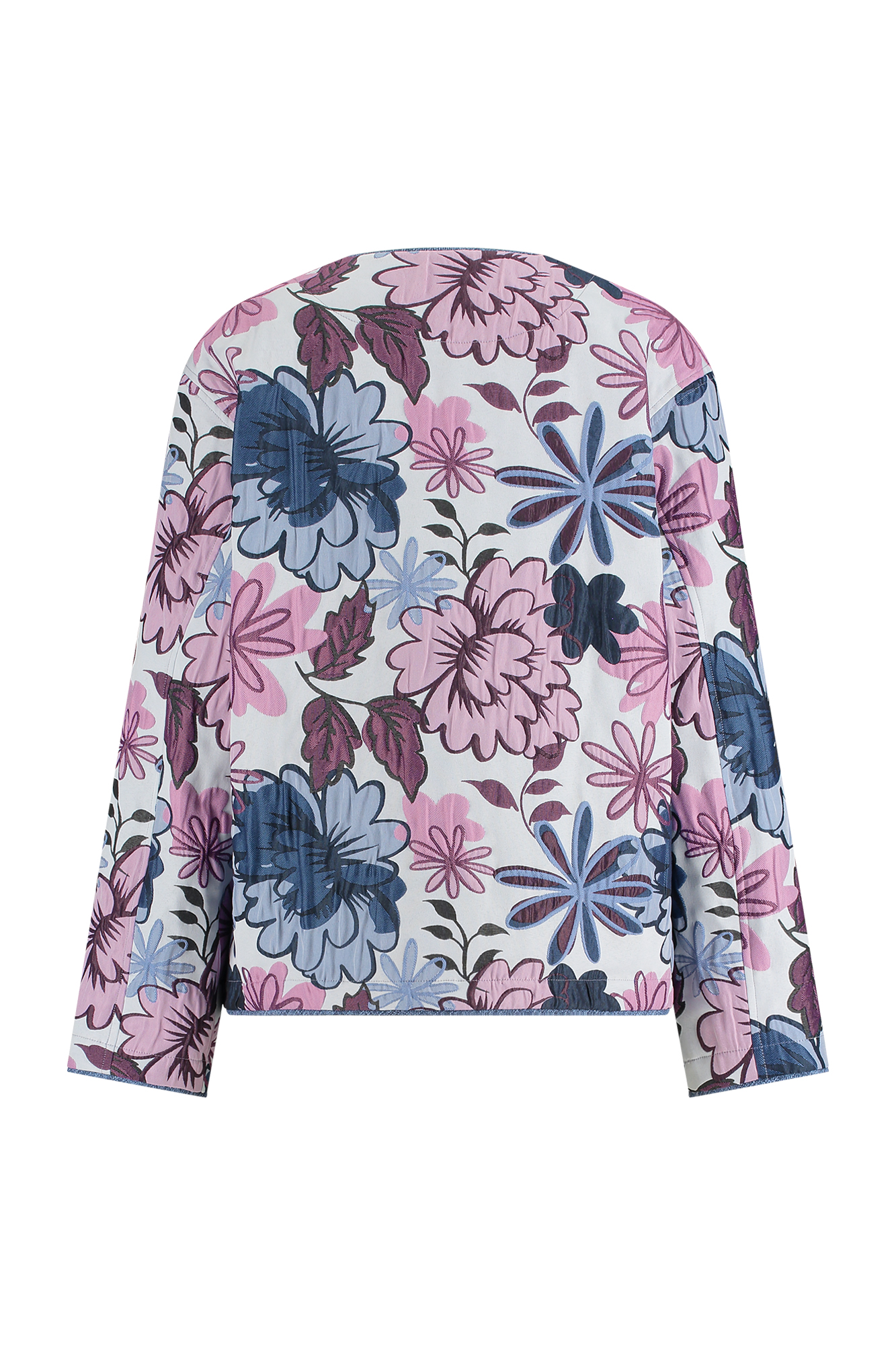 Studio Anneloes Esra Jaquard flower jacket Ecru-1 3