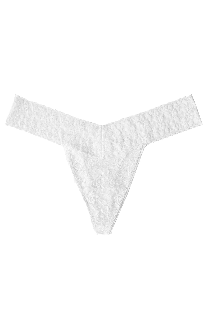 Lingerie dames string wit
