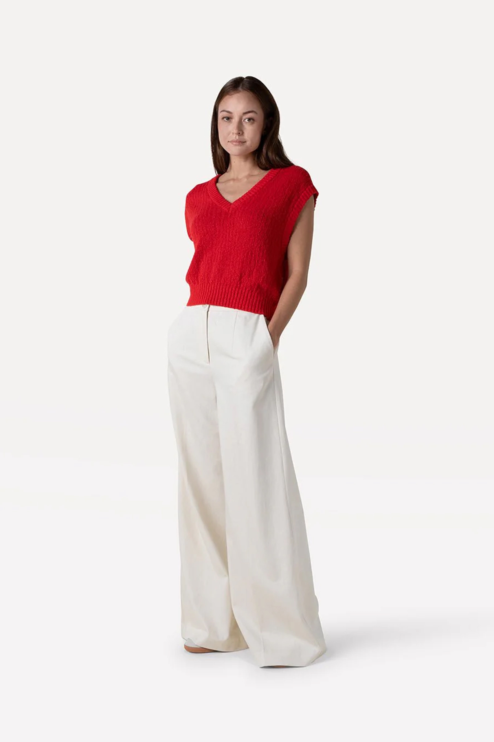 Another Label Nadine pants Ecru-1 2