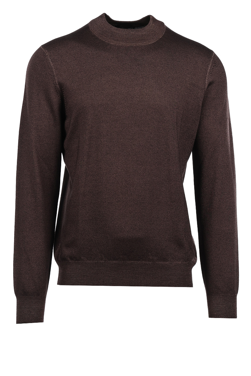 Per Venti MOCK L/SLV bruin/beige-2 1