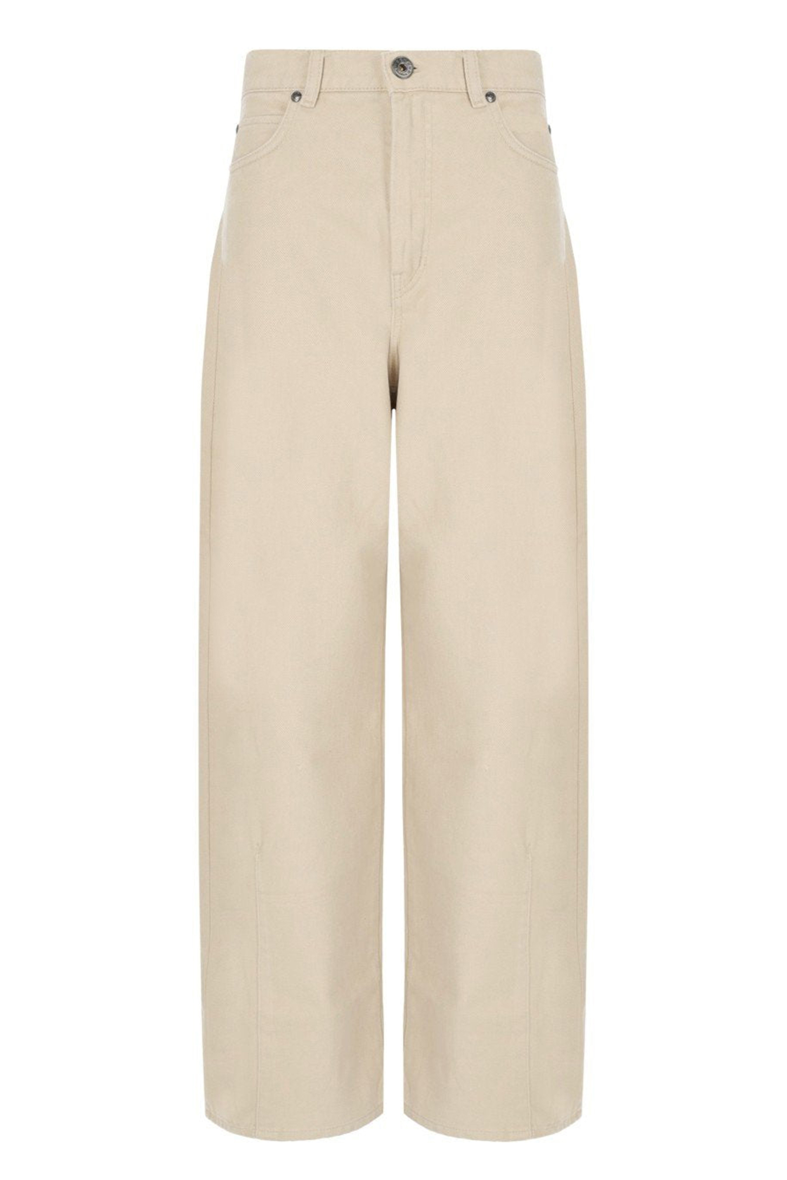 Dames broek ecru