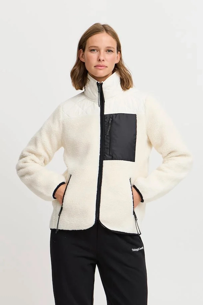 Casual dames vest ecru