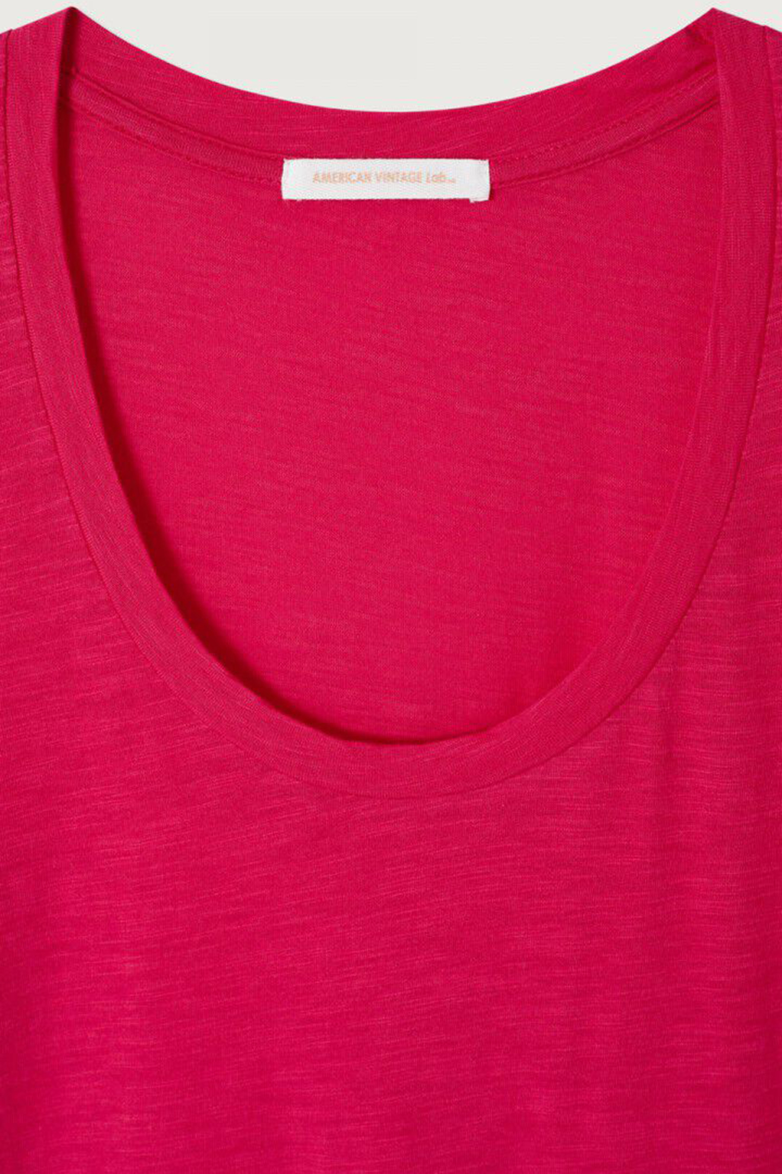 Dames t-shirt lange mouw rood