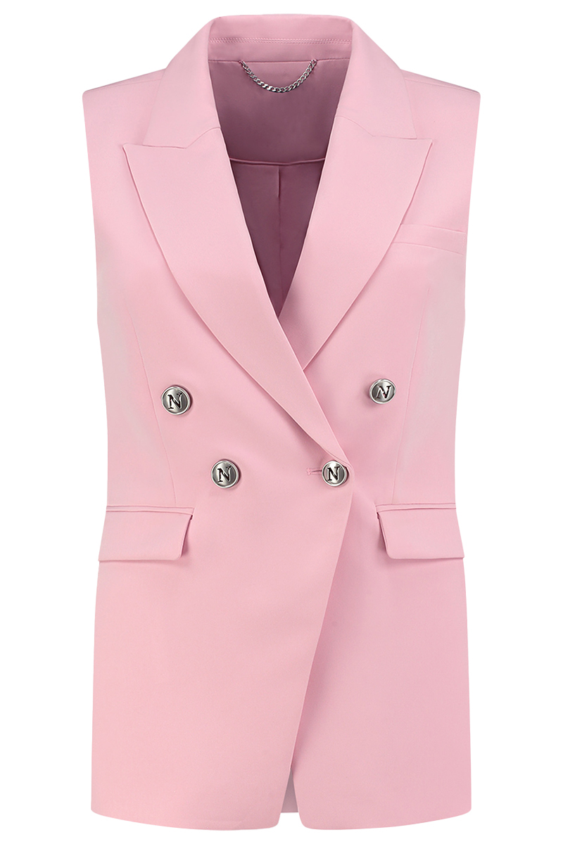 Dames blazer rose