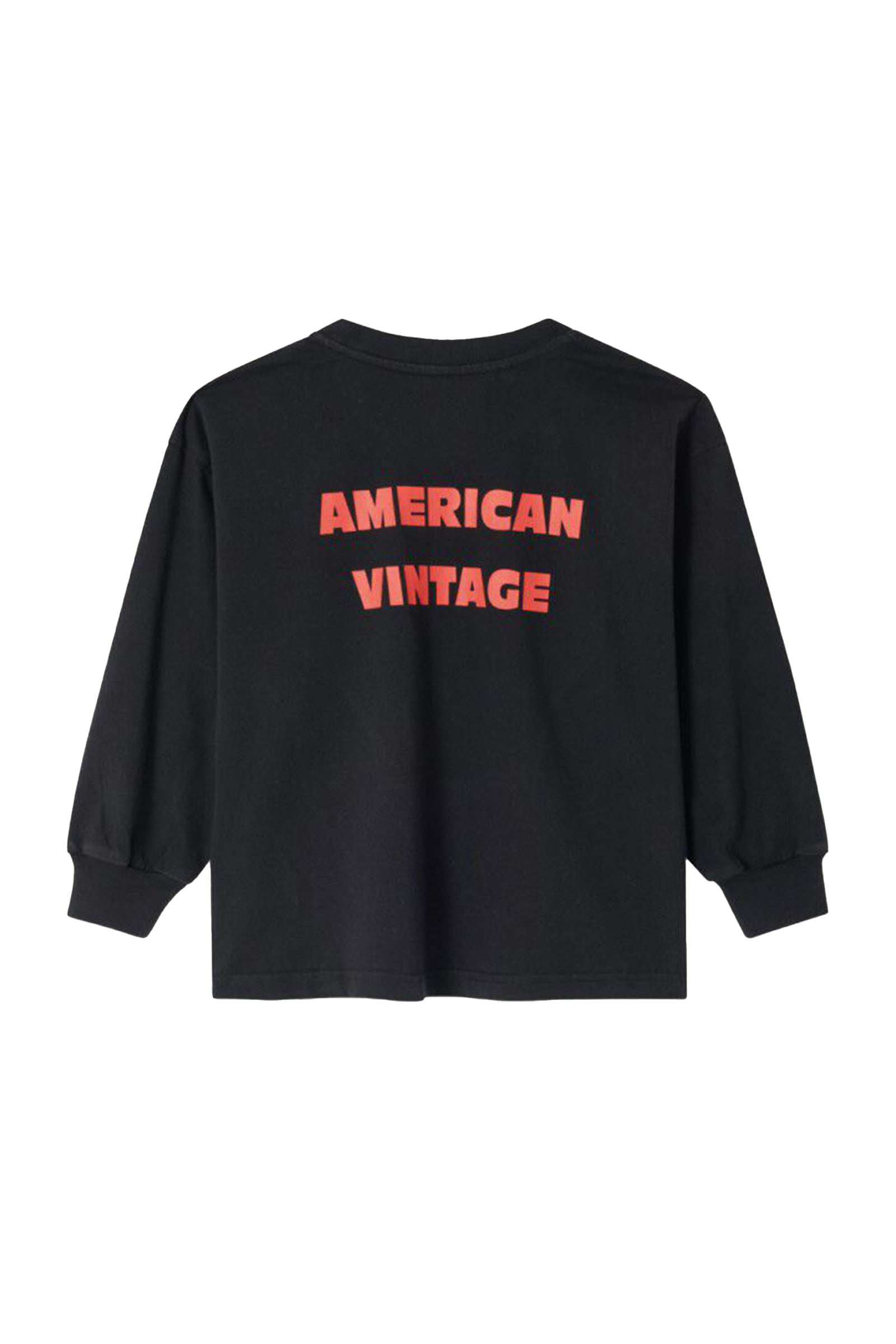 Jongens t-shirt lange mouw zwart