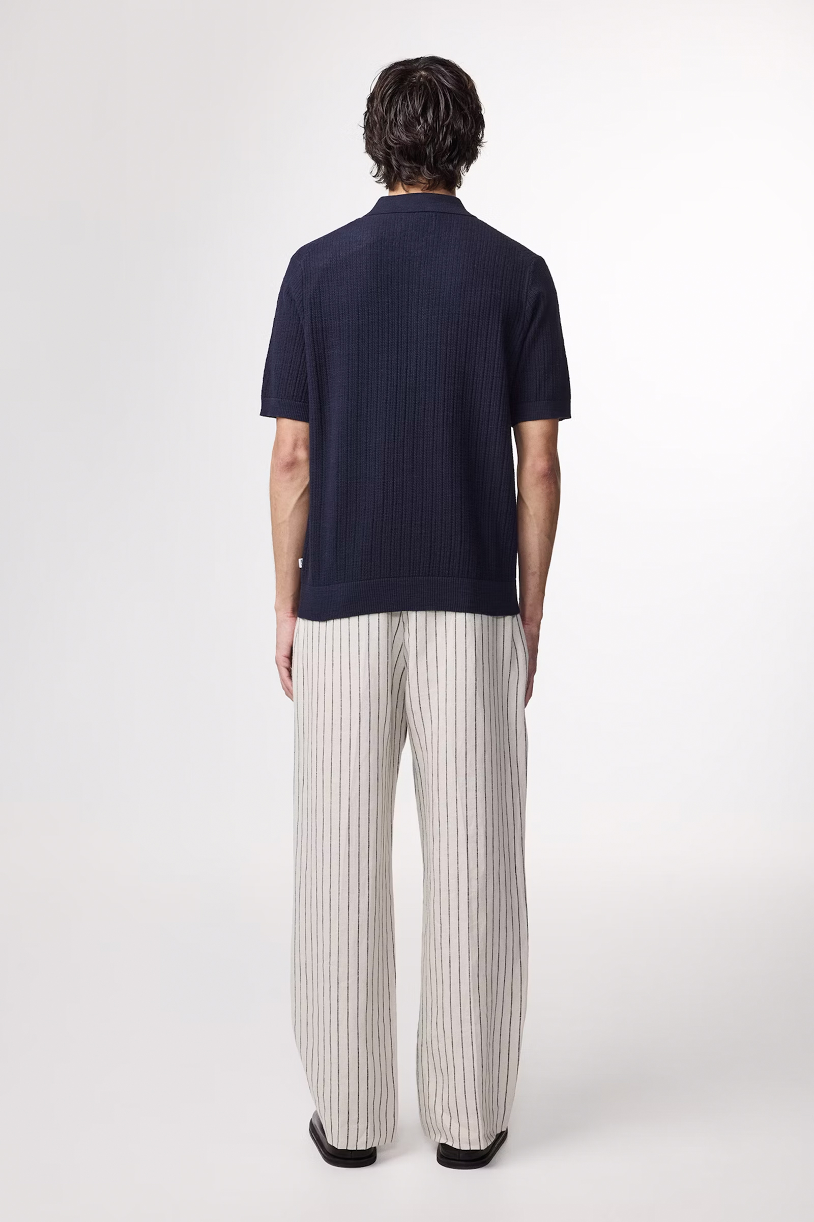 NN07 NOLAN POLO CARDIGAN 6695 Blauw 3