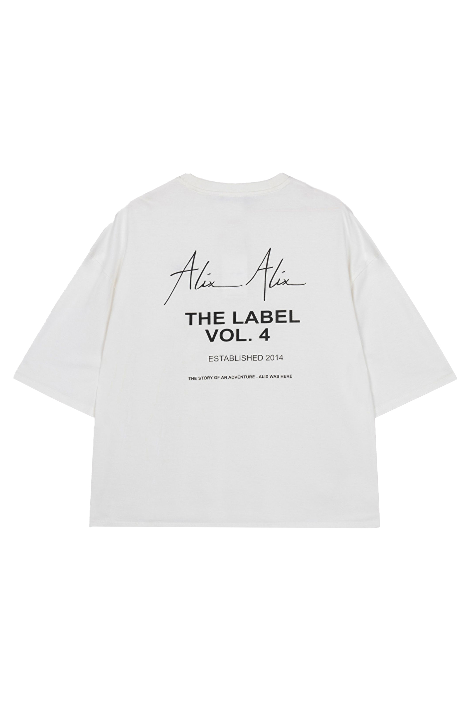 Dames t-shirt korte mouw ecru