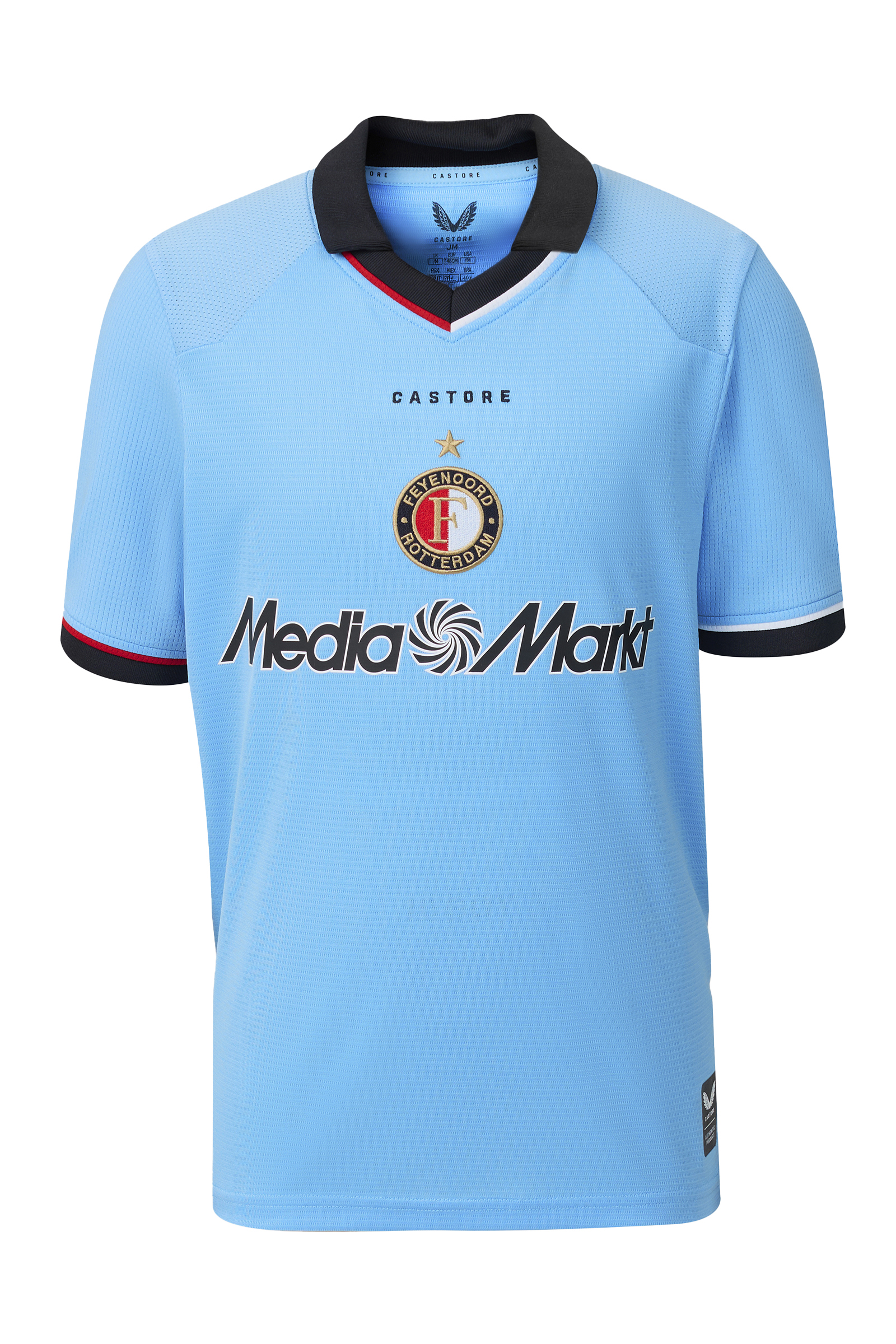 Voetbal heren club t-shirt blauw