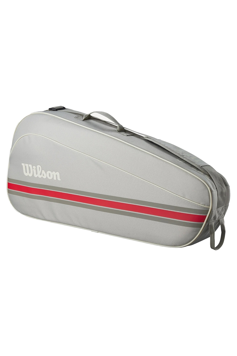 Wilson 3PK Racket Bag Ecru-1 1