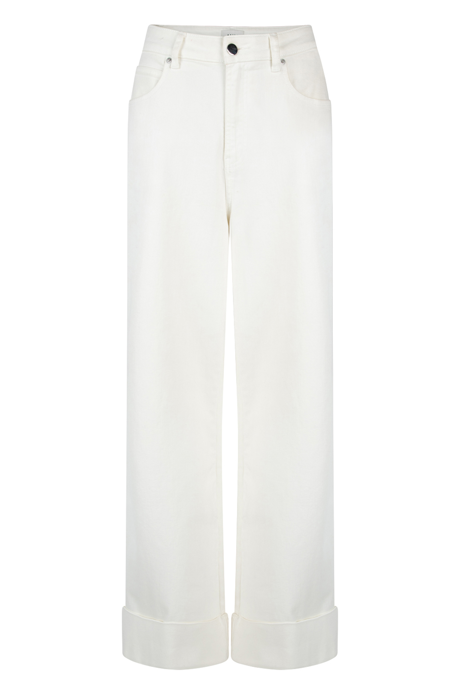 Dames broek ecru