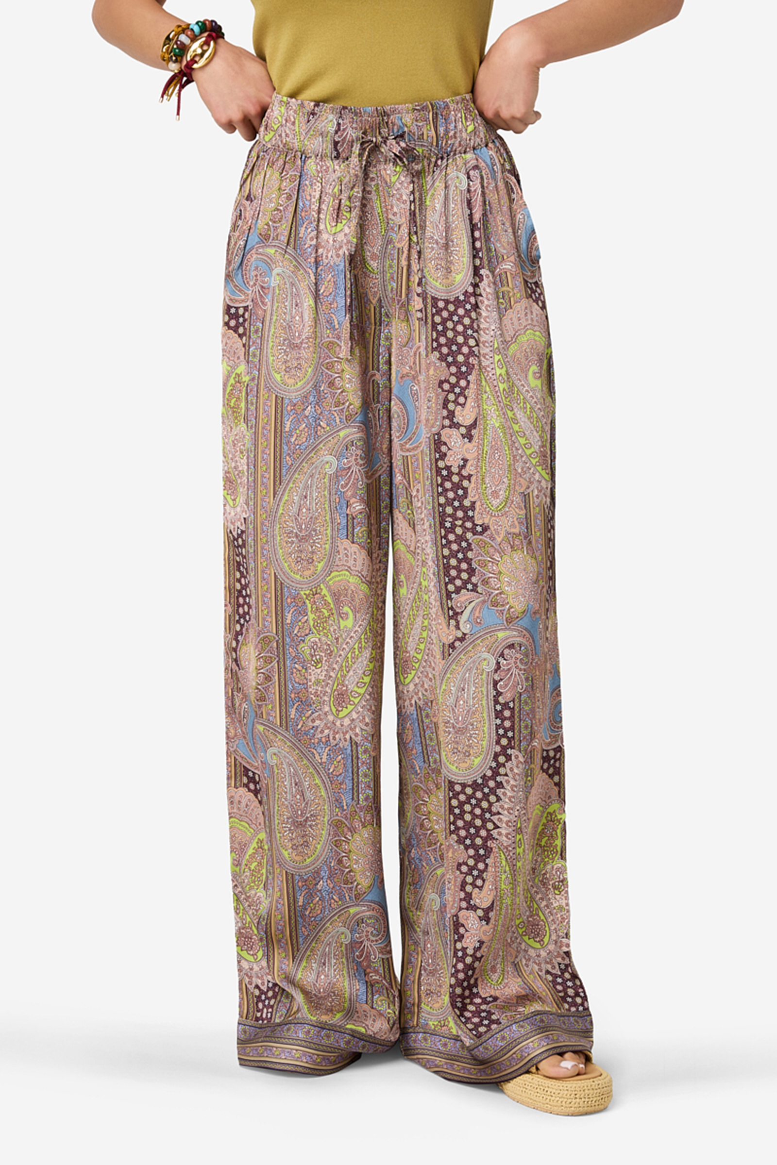 Dames broek bruin