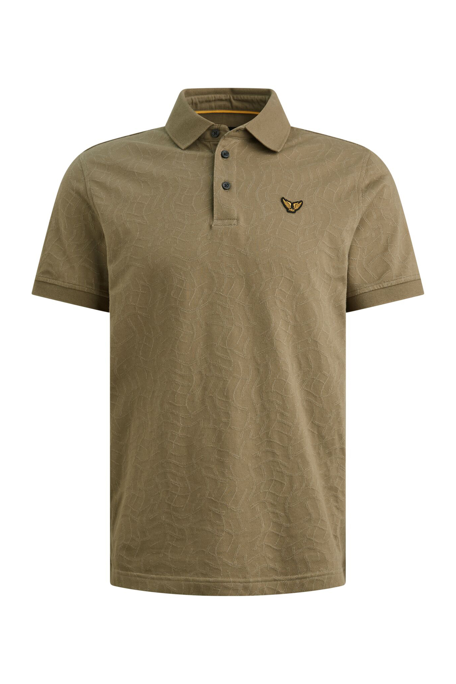 Heren overhemd lm casual groen