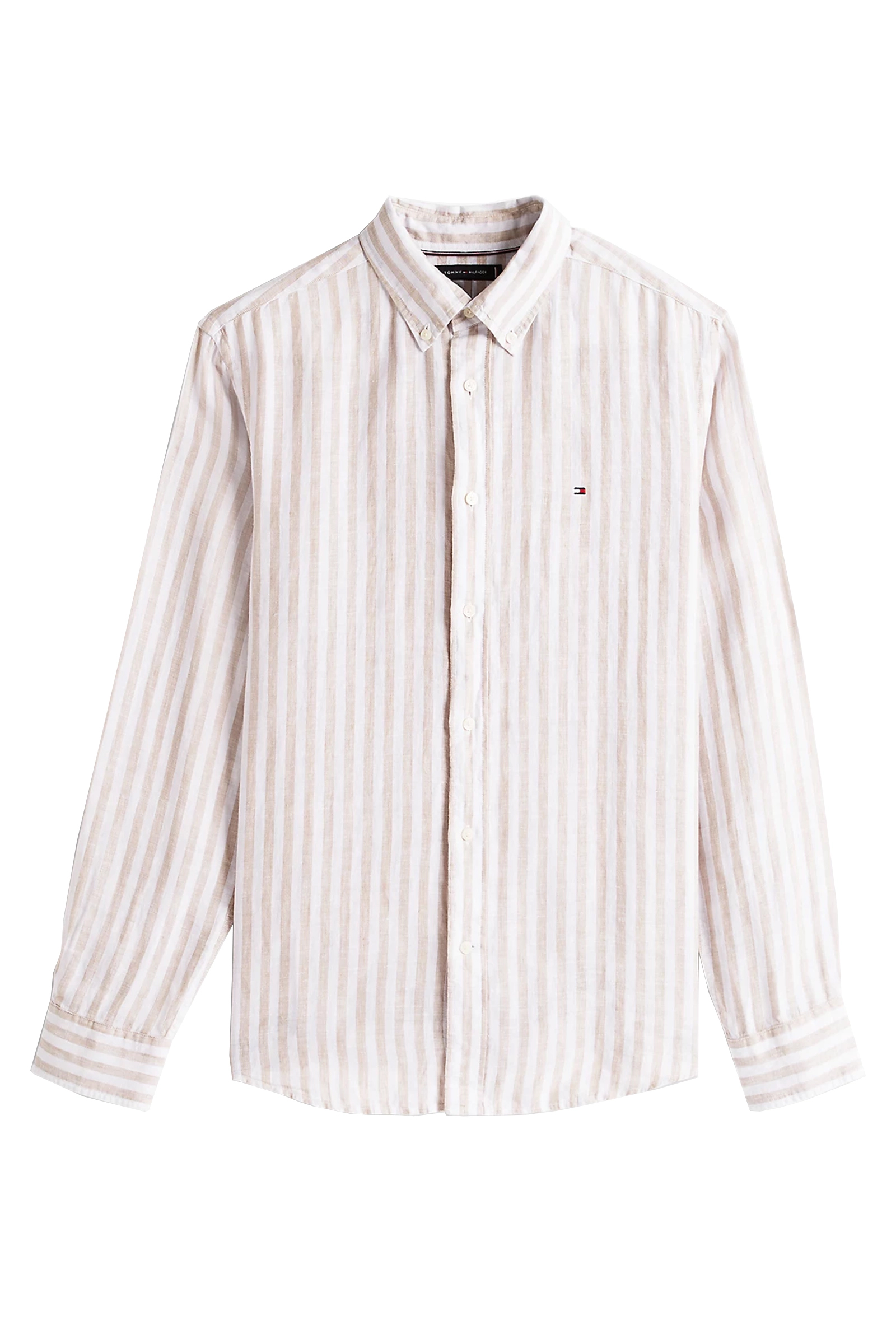 Heren overhemd lm casual wit
