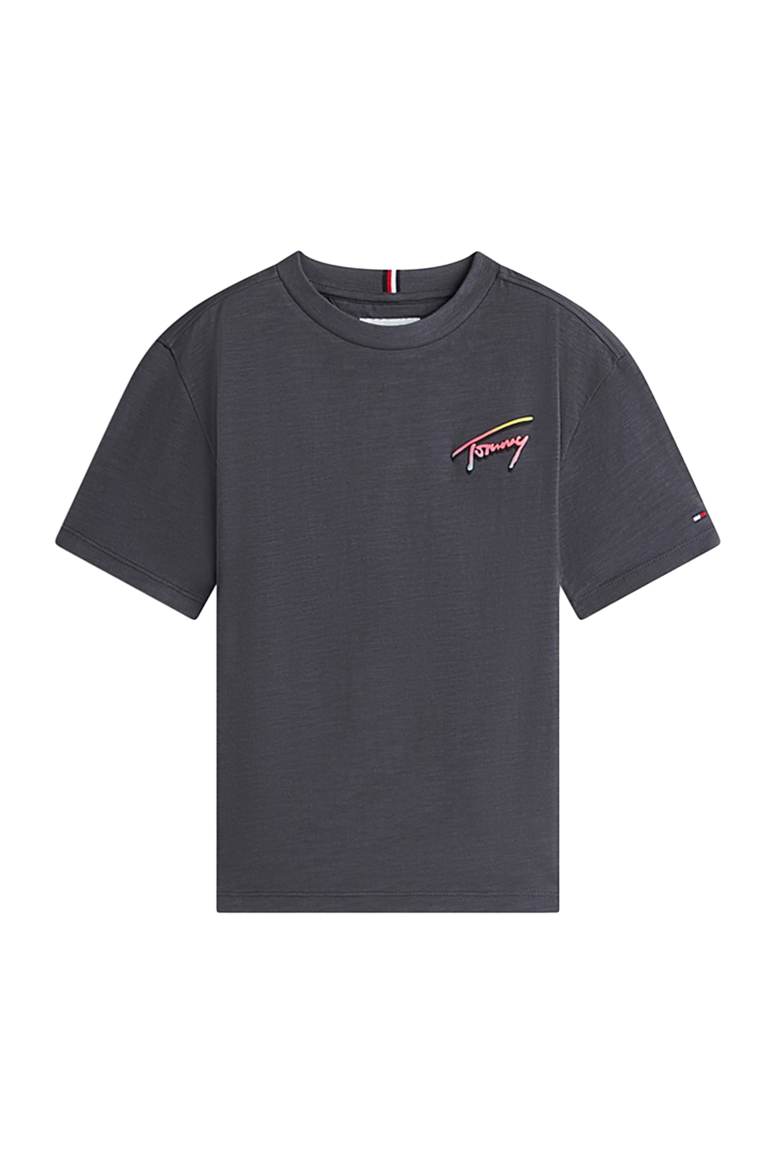 Jongens t-shirt korte mouw zwart