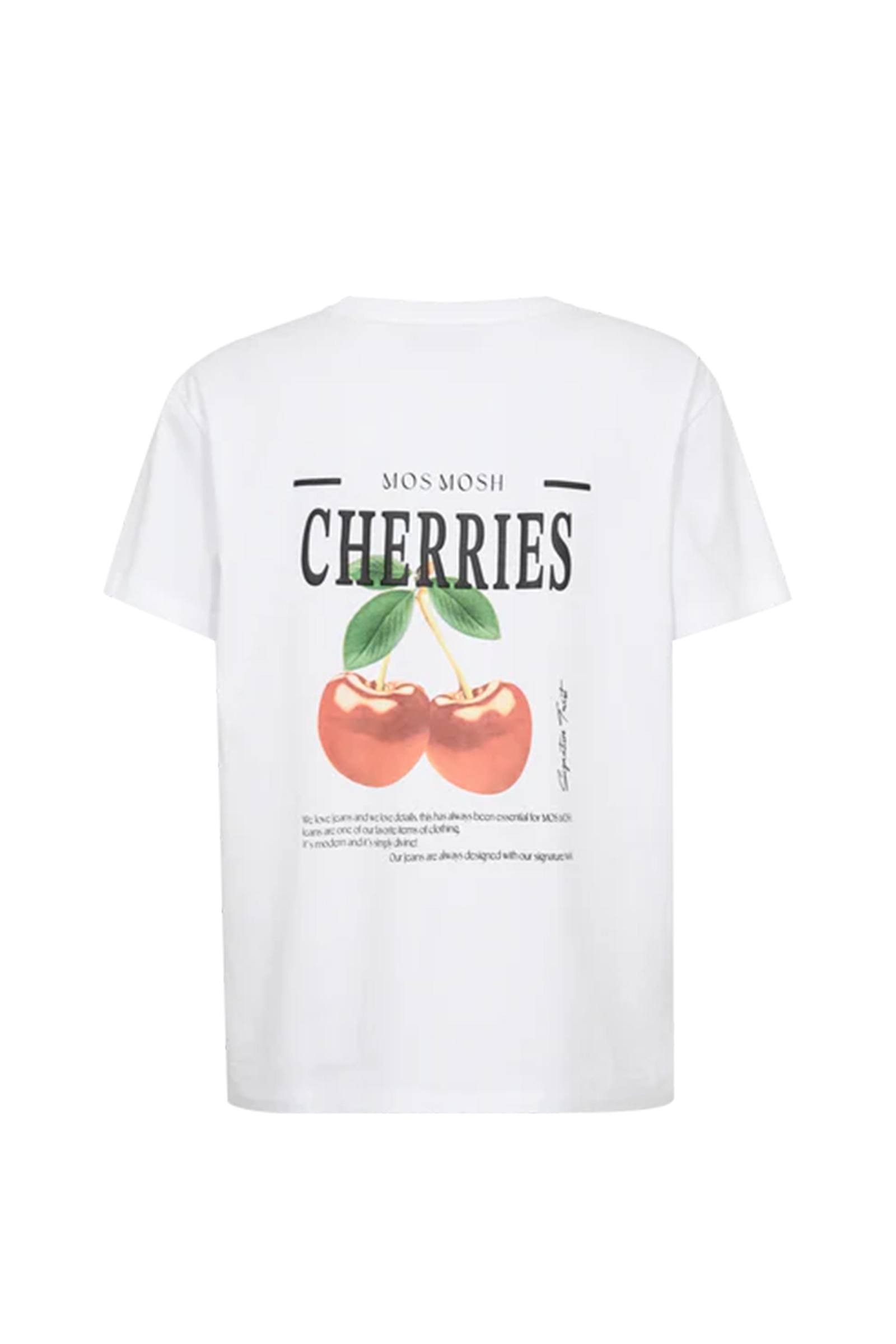 Dames t-shirt korte mouw ecru